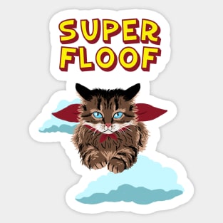 Super Floof Sticker